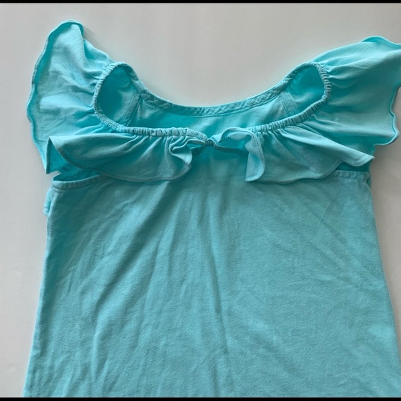 Crewcuts Ruffle Shoulder Halter Top - Picture 4 of 7